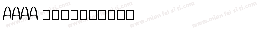 AAAA hFOS字体转换
